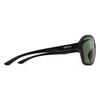 Smith Optics Whitney Sunglasses ChromaPop Polarized Gray Green - Matte Black Frame view 2