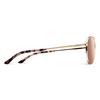 Smith Optics Langley 2 Sunglasses ChromaPop Polarized Rose Gold Mirror - Rose Gold Frame view 2