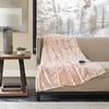 True North by Sleep Philosophy Raina Heated Metallic Print Throw - 50