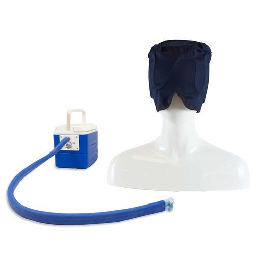 Polar Products Active Ice 3.0 Cold Therapy Extended Head Cap System with Programmable Digital Timer, 9 Quart Cooling Reservoir