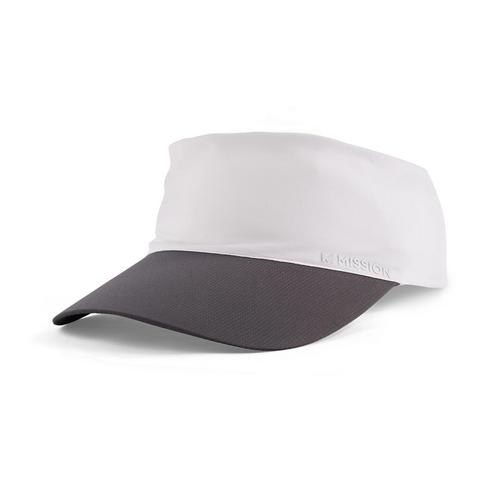 Mission Cooling Visor - White & Black