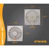 Suncourt ThruWall Room to Room Fan with Airflow Adaptors Plates view 6