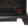 World Marketing Comfort Glow The Sanibel 3-Sided Infrared Quartz Electric Stove - Black view 5