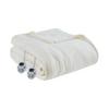 Serta Heated Fleece to Sherpa Blanket - King view 1