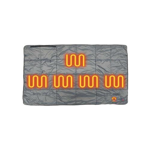 ExtremeHEAT Heated Blanket/Poncho with 10000mAh Power Bank