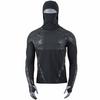 Seirus Men's Heatwave Body Mapped Base Layer Quick Hoodie Top view 2