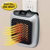Ontel Handy Heater Heat Boss Turbo 800 Watt Space-Saving Wall Outlet Heater view 2