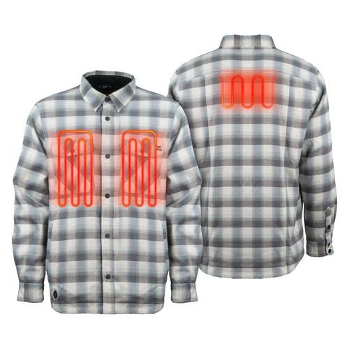 Mobile Warming Men's Heated Flannel Jacket