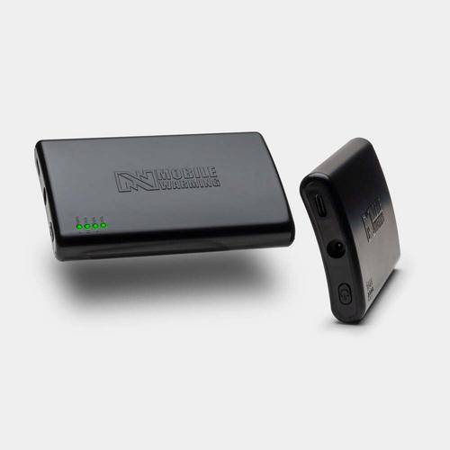 Mobile Warming Powersheer 3.7v Wireless Heated Sock Battery Dual Pack with Remote - Black