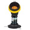 World Marketing 4,000 BTU Portable Propane Heater - Black/Yellow/Green view 1