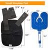 Polar Products Active Ice 3.0 Cold Therapy Shoulder Pad with Belts- Cooler System NOT included view 4