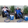 Polar Products Active Ice 3.0 Double Knee and Joint Pad Cold Therapy System with Programmable Digital Timer, 16 Quart Cooling Reservoir view 2