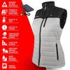 Open Box ActionHeat 5V Women's Pocono Insulated Puffer Heated Vest view 3