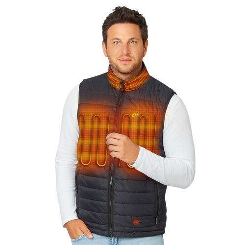 Venture Heat 7V Men's Bluetooth Battery Heated Puffer Vest