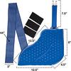 Polar Products Active Ice 3.0 Full Coverage Cold Therapy Foot & Ankle Pad with Detached Belts view 1