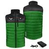 ActionHeat Philadelphia Eagles 5V Men's Colorblock Puffer Battery Heated Vest view 6