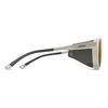 Smith Optics Venture Sunglasses ChromaPop Glacier Photochromic Copper Gold Mirror - Matte Bone Frame view 2