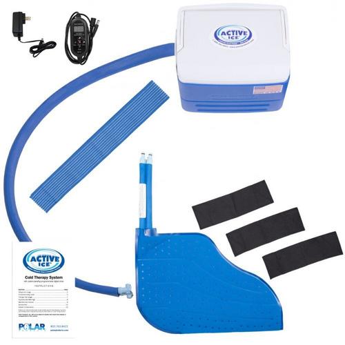 Polar Products Active Ice 3.0 Large Foot and Ankle Cold Therapy System, 9-Quart Cooling Reservoir