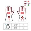 Glovii GS3 Shearling Style Heated Gloves view 4