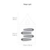 Black Diamond Mega Light 4P Tent - Distance Blue view 4