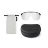 Smith Optics Shift XL Mag Sunglasses ChromaPop Photochromic Clear To Gray - Black Frame view 3