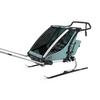 Thule Chariot Cross 2-Seat Multisport Bike Trailer - Alaska Blue view 4