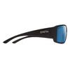 Smith Optics Guide's Choice Sunglasses ChromaPop Polarized Blue Mirror - Matte Black Frame view 2