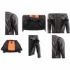 Milwaukee Leather Men's Cool-Tec Real Leather Scooter Style Motorcycle Jacket with Utility Pockets view 8